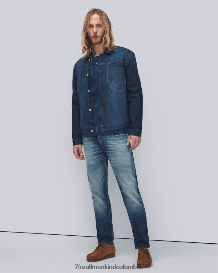 vestir 7 for All Mankind orillo la chaqueta de camionero mojo en frontier JBNRD683