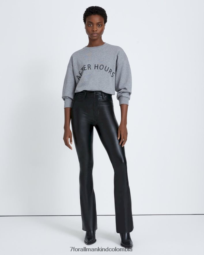 vestir 7 for All Mankind sudadera after hours en gris jaspeado JBNRD472