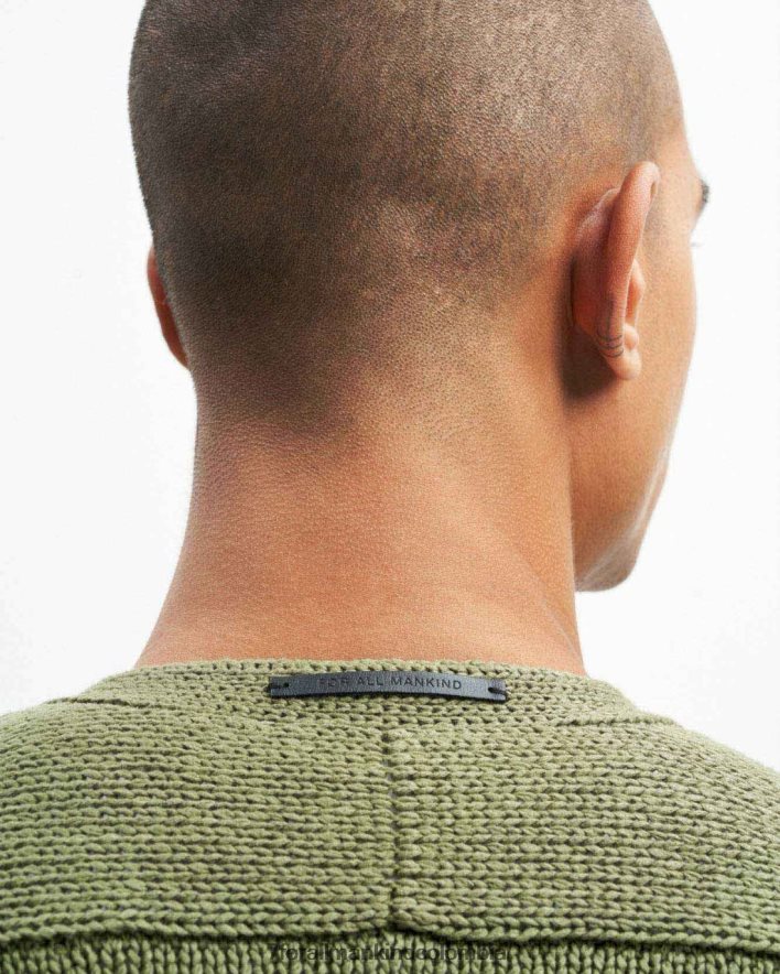 vestir 7 for All Mankind cárdigan desgastado en estilo militar JBNRD842