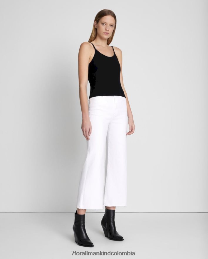 vestir 7 for All Mankind tanque fácil en negro JBNRD343